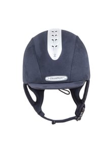 Champion Revolve X - Air MIPS Peaked Riding Hat - Navy - Equisafety