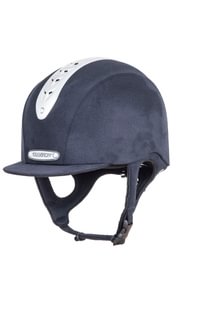 Champion Revolve X - Air MIPS Peaked Riding Hat - Navy - Equisafety