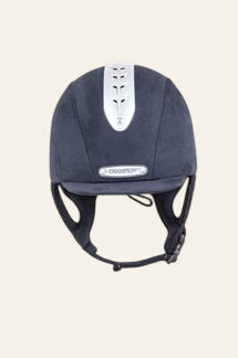 Champion Revolve X - Air MIPS Peaked Riding Hat - Navy - Equisafety