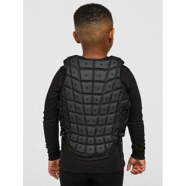 Equisafety champion titanium ti22 adults body protector black