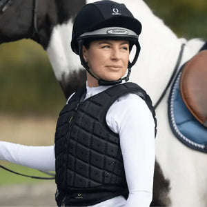 Champion Titanium Ti22 Adults Body Protector - Black - Equisafety