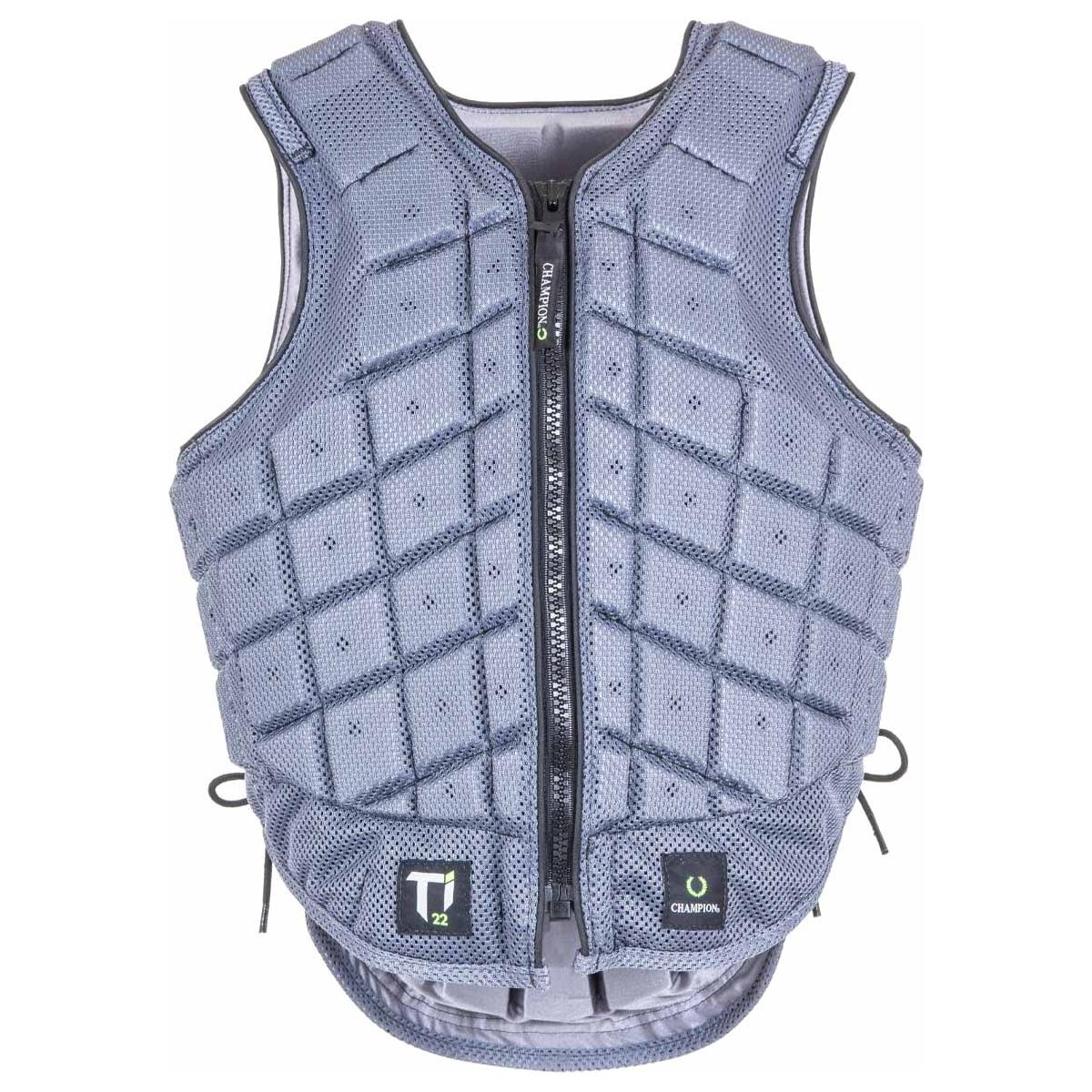 Champion Titanium Ti22 Adults Body Protector - Black - Equisafety