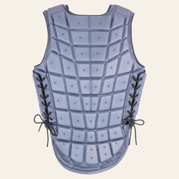 Equisafety champion titanium ti22 adults body protector grey