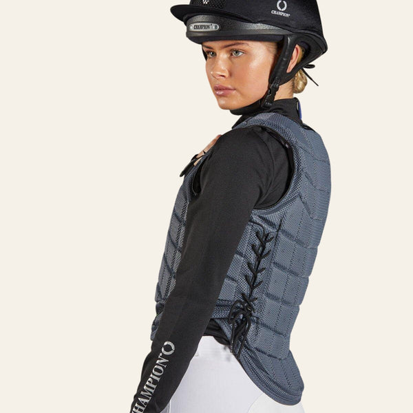 Champion Titanium Ti22 Adults Body Protector - Grey - Equisafety