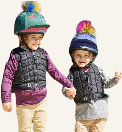 Champion Titanium Ti22 Body Protector - CHILD Black - Equisafety