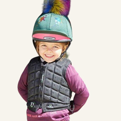 Champion Titanium Ti22 Body Protector - CHILD Black - Equisafety