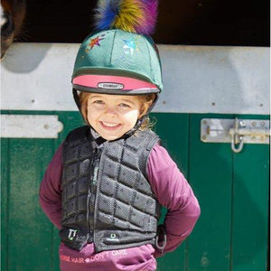 Champion Titanium Ti22 Body Protector - CHILD Black - Equisafety