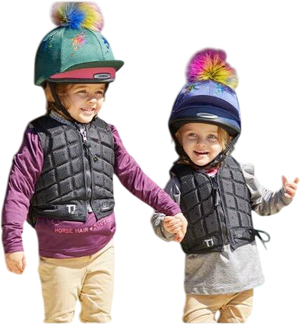 Champion Titanium Ti22 Body Protector - CHILD Black - Equisafety