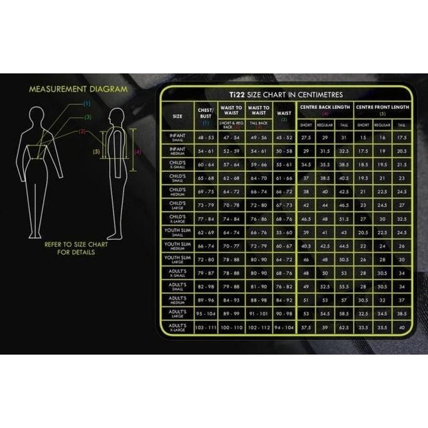 Champion Titanium Ti22 Body Protector - INFANT Black - Equisafety