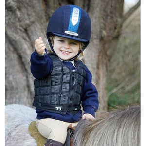 Champion Titanium Ti22 Body Protector - INFANT Black - Equisafety