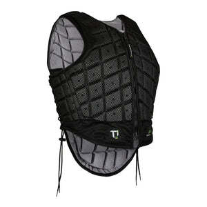 Champion Titanium Ti22 Body Protector - YOUTH Black - Equisafety