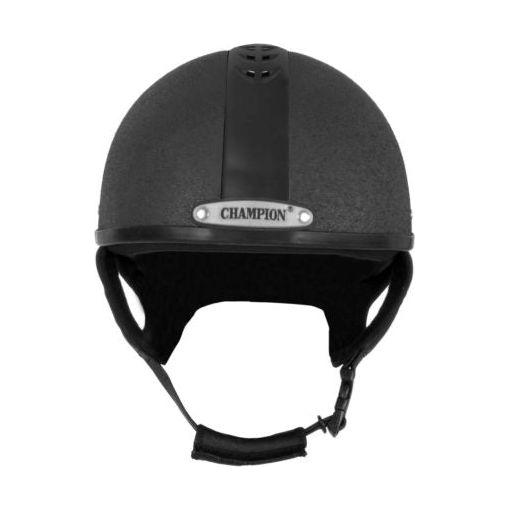 Champion Ventair Deluxe Jockey helmet - Black - Equisafety