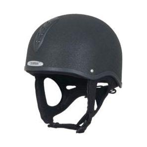 Champion X - Air Plus Jockey - Riding Hat - Black - Equisafety