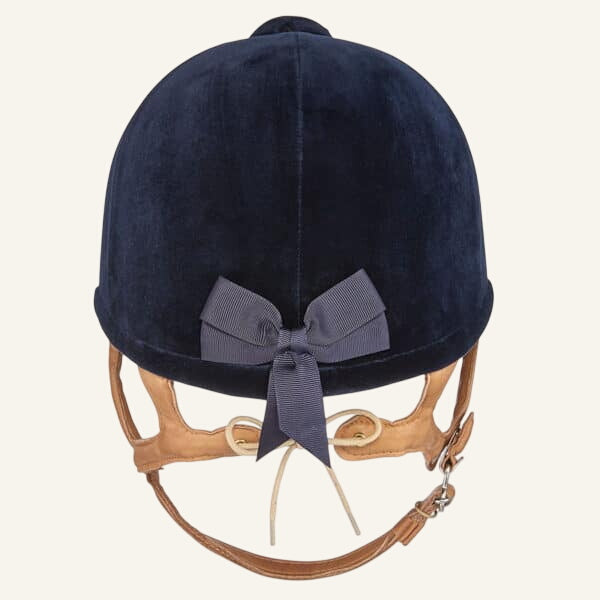 Charles Owen Fian Velvet Riding Hat - Black - Equisafety