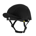 Charles Owen Phoenix Jockey Skull Riding Hat with MIPS - Silver Badge - Equisafety