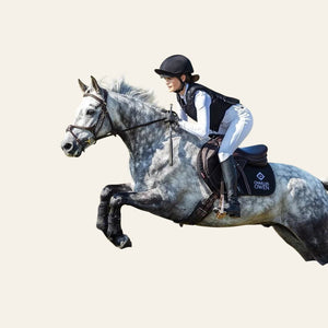 Charles Owen Phoenix Jockey Skull Riding Hat with MIPS - Silver Badge - Equisafety