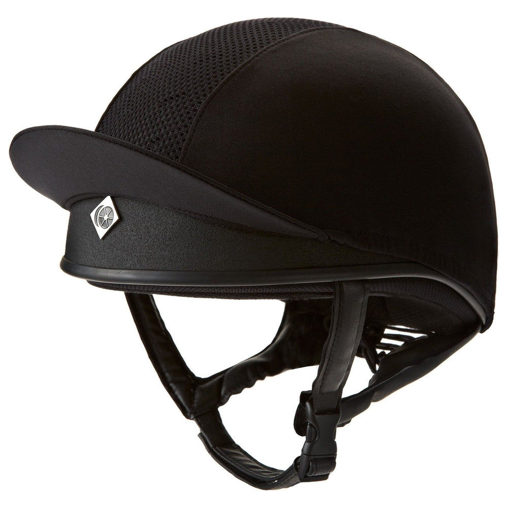 Charles Owen Pro 11 Plus Jockey Skull Black - Equisafety
