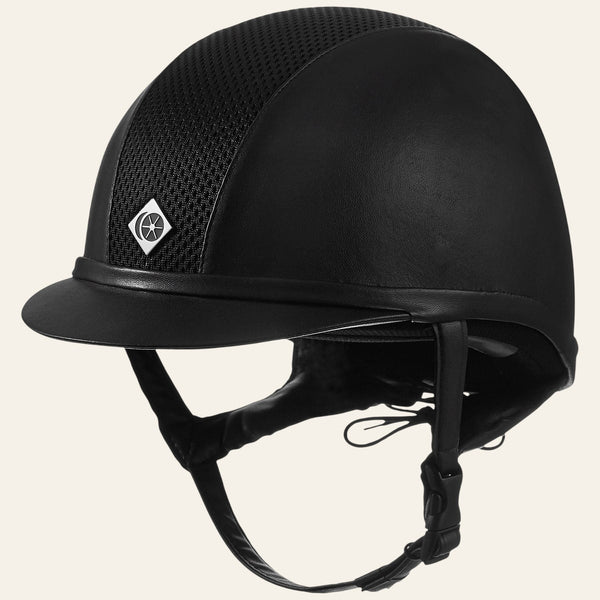 Equisafety charles owen pro plus jockey skull navy
