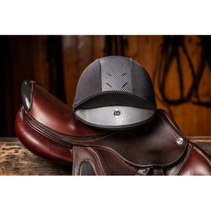 Equisafety charles owen pro plus jockey skull navy