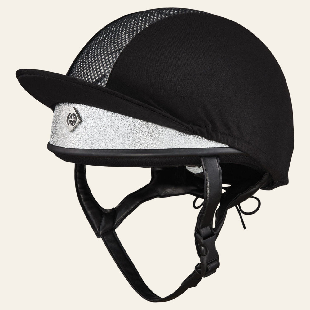 Equisafety charles owen pro plus jockey skull navy