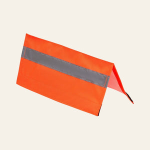 Equisafety child reflective riding quilted gilet hi vis orange