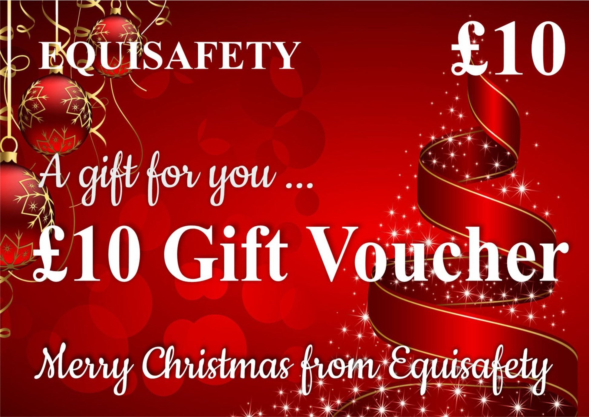 Christmas Gift Vouchers - Equisafety