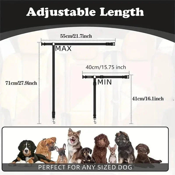 Equisafety dog seat belt