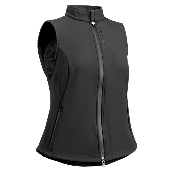 black waistcoat