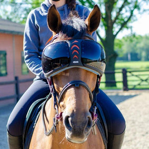 eQuick eVysor Horse Mask - Horse Comfort - Transparent - Equisafety