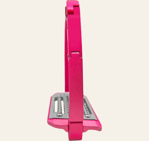 Equisafety Caballus Safety Stirrups - Double Arm Action & 5 degree inclination - Black - Equisafety