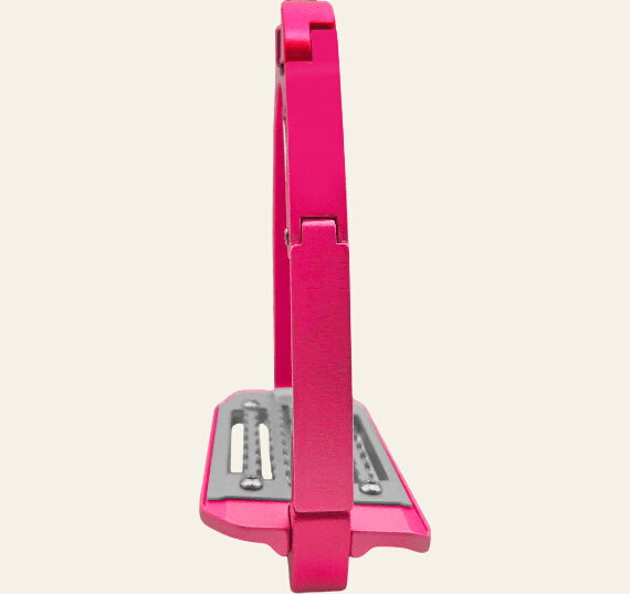 Equisafety Caballus Safety Stirrups - Double Arm Action & 5 degree inclination - Black - Equisafety