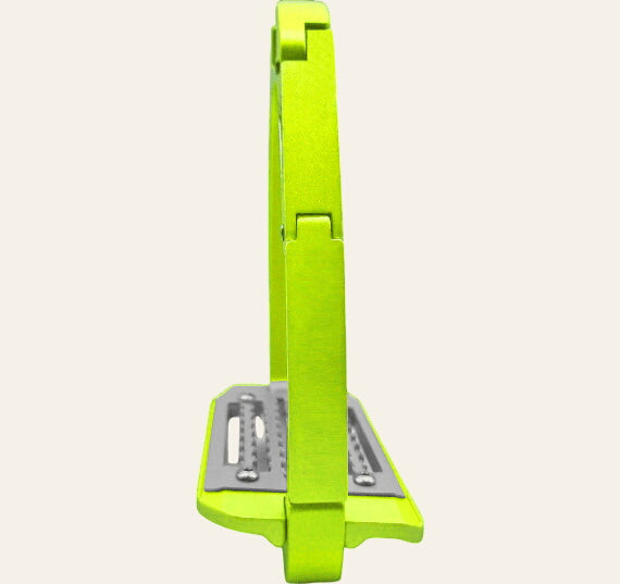 Equisafety Caballus Safety Stirrups - Double Arm Action & 5 degree inclination - Black - Equisafety