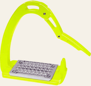 Equisafety Caballus Safety Stirrups - Double Arm Action & 5 degree inclination - Black - Equisafety