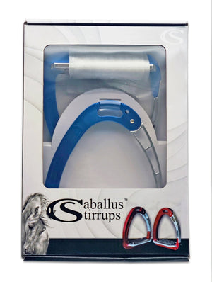 Equisafety Caballus Safety Stirrups - Double Arm Action & 5 degree inclination - Gold - Equisafety