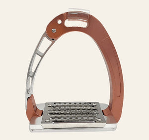 Equisafety Caballus Safety Stirrups - Single Arm Action & 5 degree inclination - Black - Equisafety