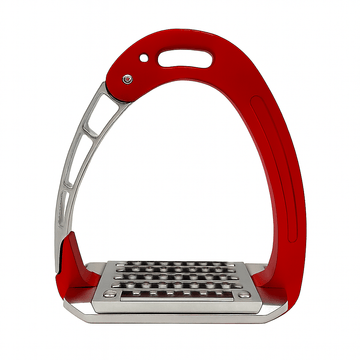 Equisafety Caballus Safety Stirrups - Single Arm Action & 5 degree inclination - Gold - Equisafety