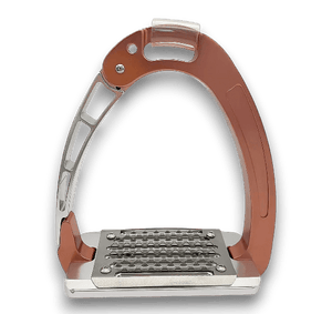 Equisafety Caballus Safety Stirrups with Single Arm Action - HI - VIS YELLOW - Equisafety