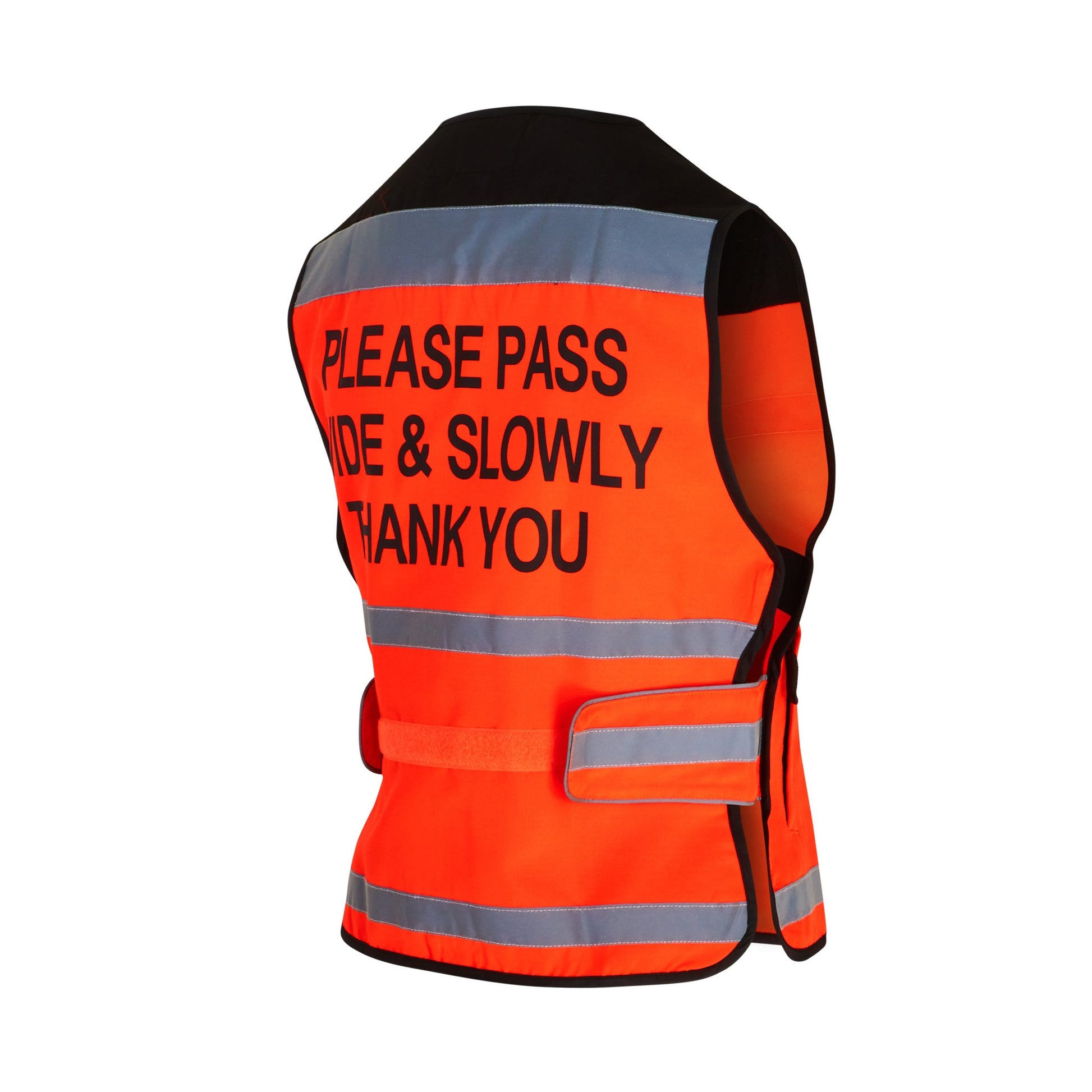 Equisafety Child Hi Vis Waistcoat - Horse In Training - O - Equisafety