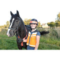 Equisafety Child Hi Vis Waistcoat - Horse In Training - O - Equisafety