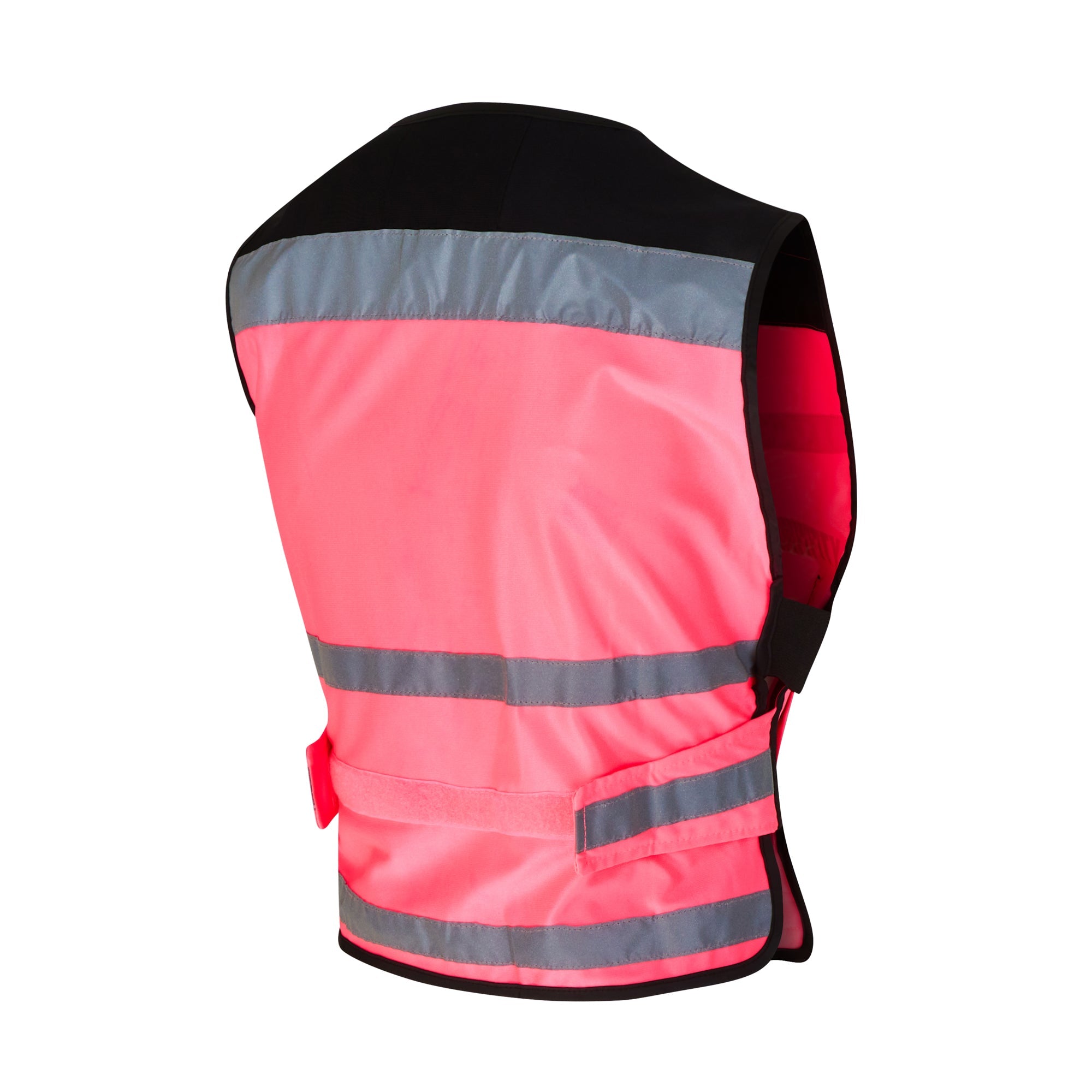 Equisafety Hi Vis Air Waistcoat Pink - Plain Back - Equisafety