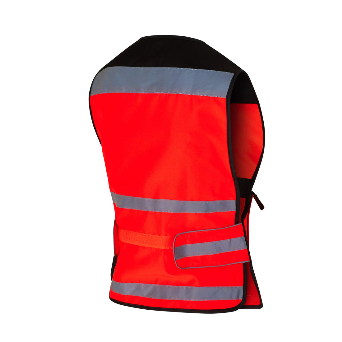 Equisafety Hi Vis Air Waistcoat Red - PLAIN BACK - Equisafety