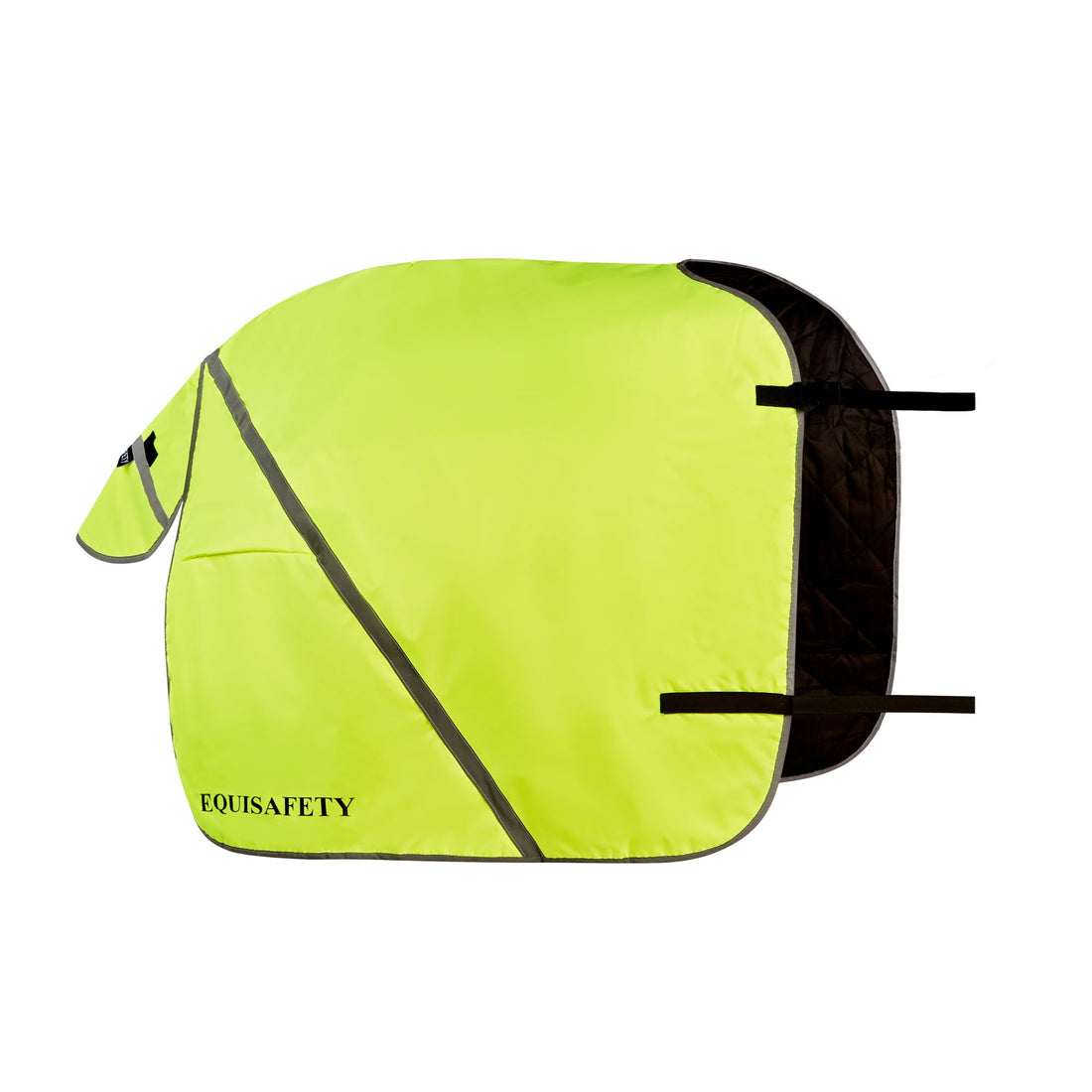 Equisafety Hi Vis Waterproof Quarter Sheet - Yellow - Equisafety