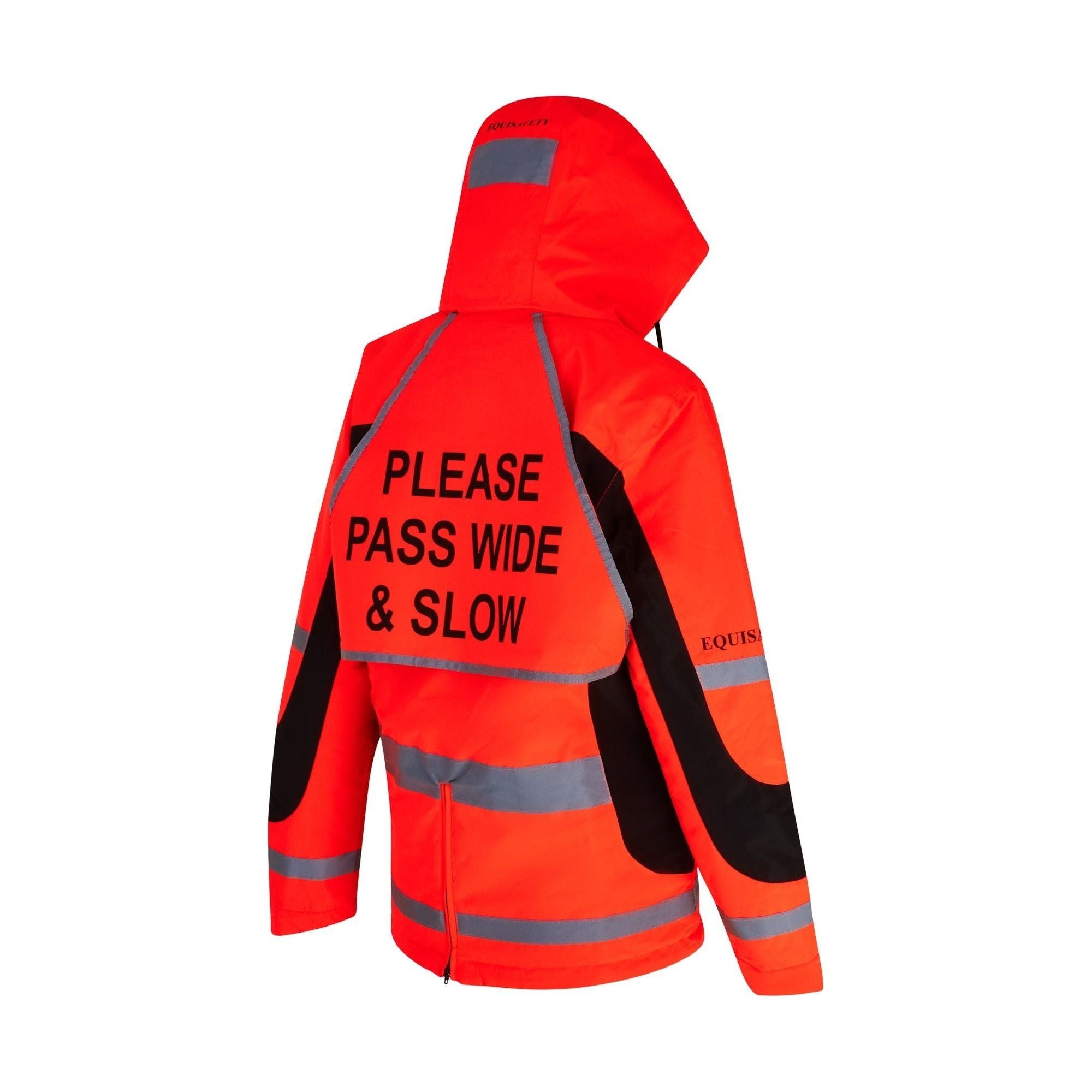 Equisafety Hi Vis Inverno Equestrian Riding Jacket - Pink