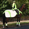 Equisafety Hi Vis Winter Inverno Equestrian Riding Jacket - Yellow - Equisafety