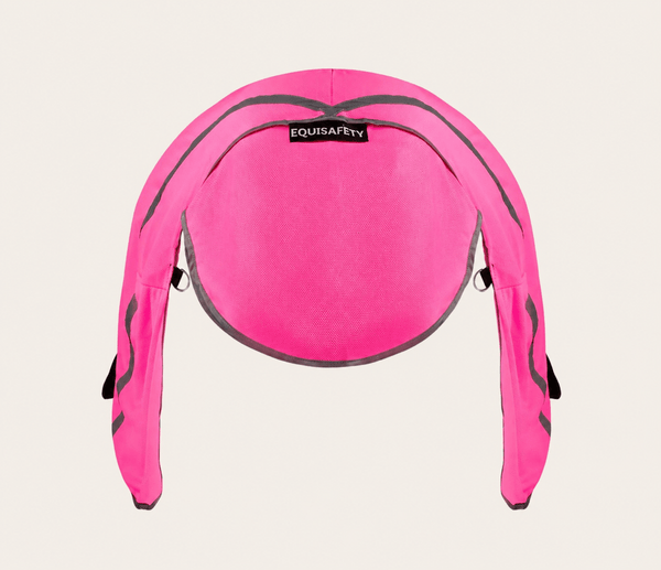 Equisafety Hi Viz Reflective Horse Summer Sheet Pink - Equisafety