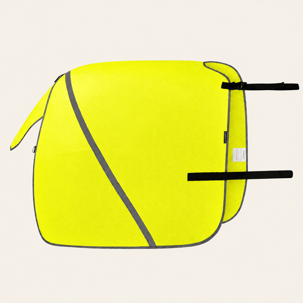 Equisafety Hi Viz Reflective Horse Summer Sheet- Yellow - Equisafety