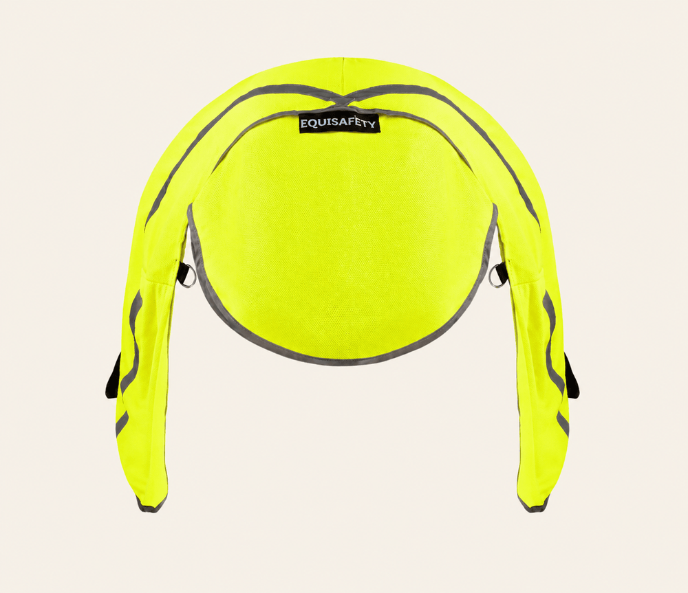 Equisafety Hi Viz Reflective Horse Summer Sheet- Yellow - Equisafety