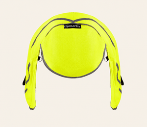 Equisafety Hi Viz Reflective Horse Summer Sheet- Yellow - Equisafety