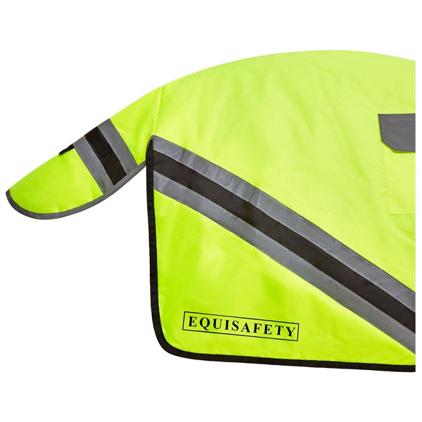 equisafety hi viz riding gilet pinkyellow