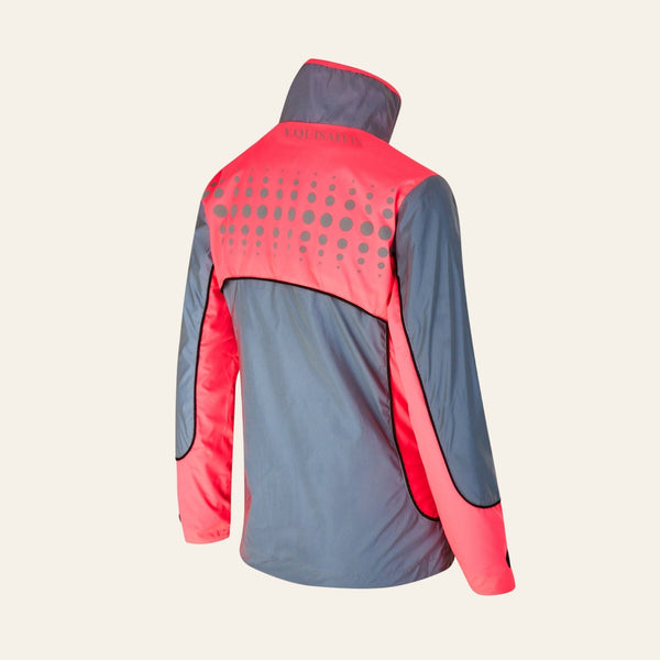equisafety hi viz riding gilet pinkyellow